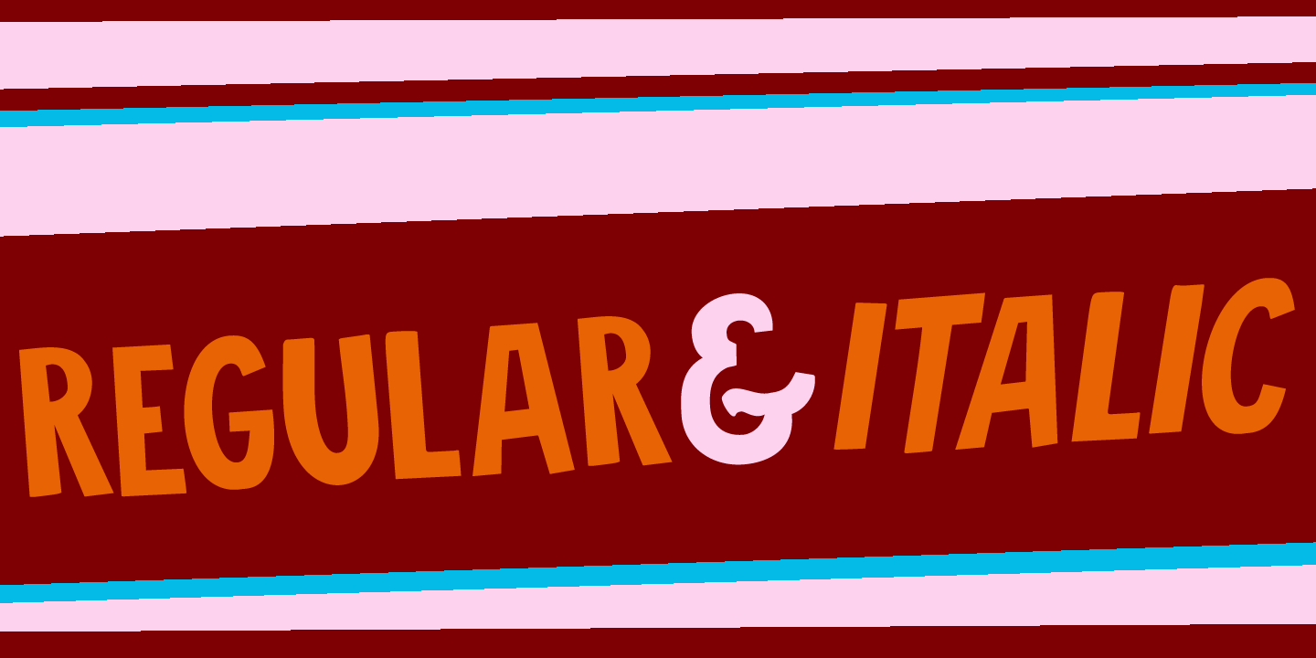 Jalebi Font Poster #1