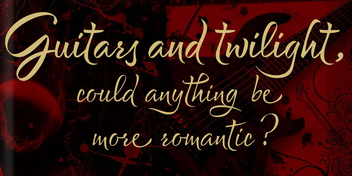 Et Cetera Font Poster #1