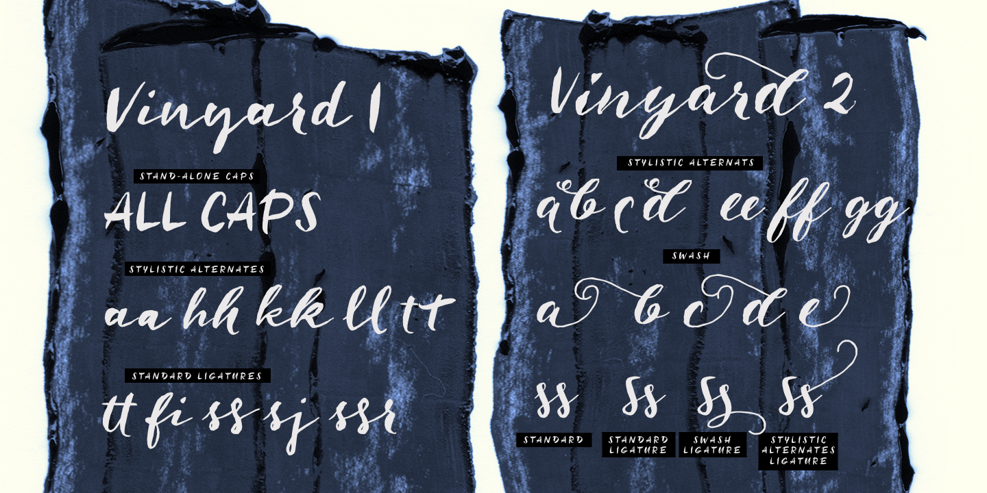Beaujolais Font Poster #1