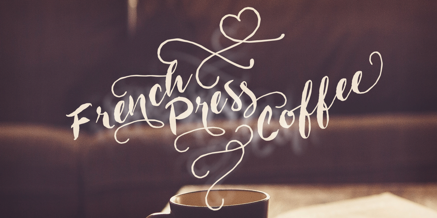 Beaujolais Font Poster #1