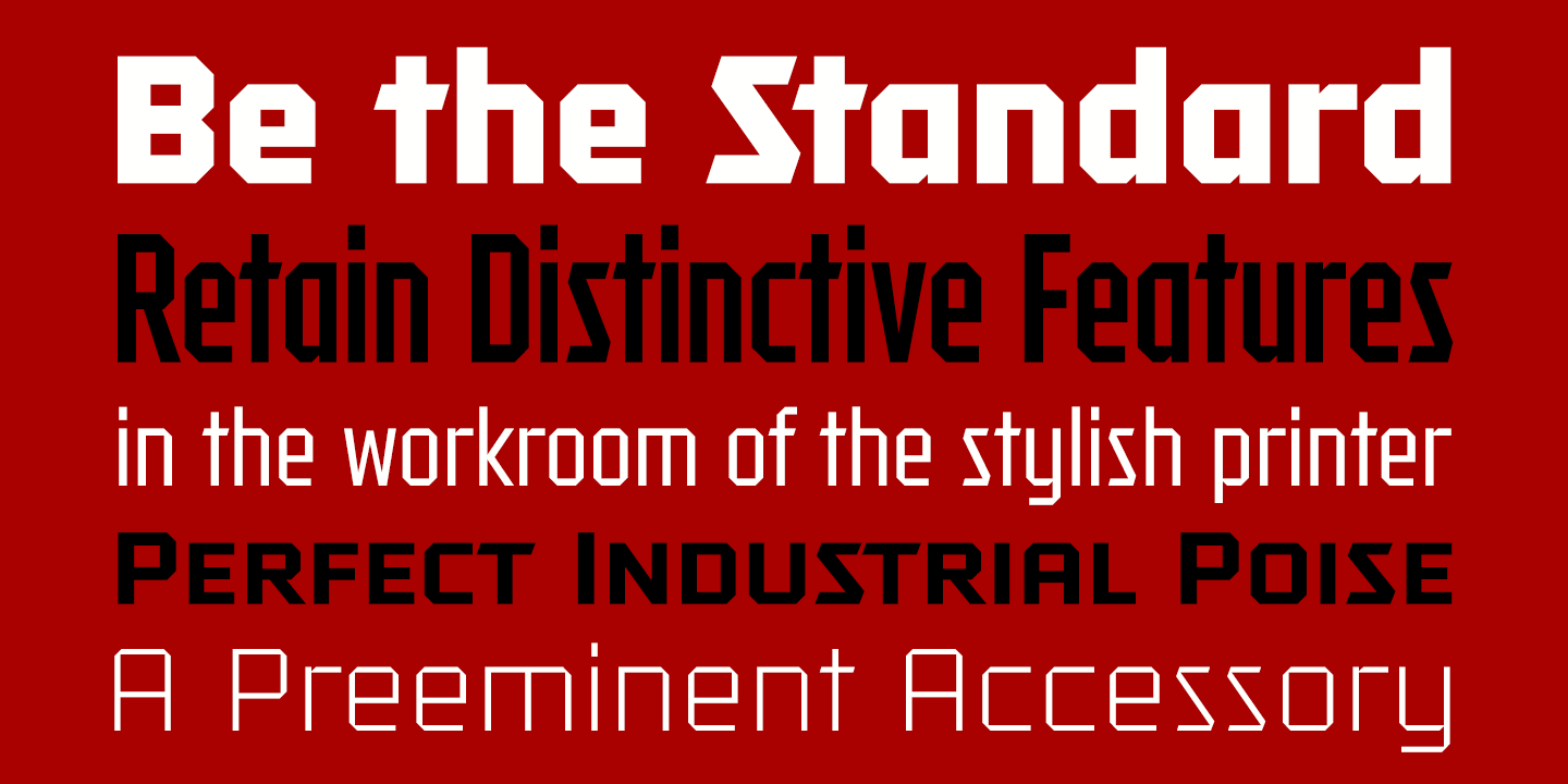 Tradesman Font Family - Poster #5