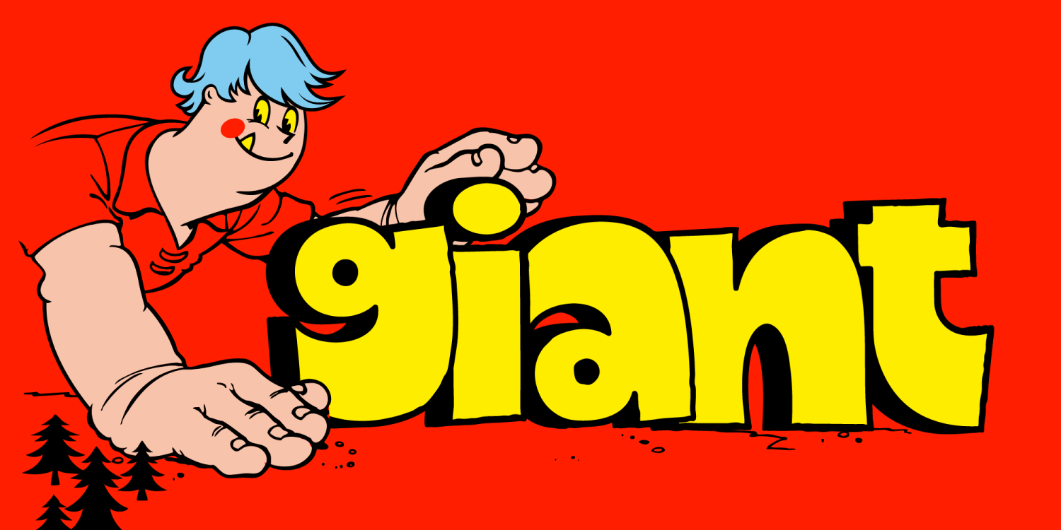 Giant Font Poster #1