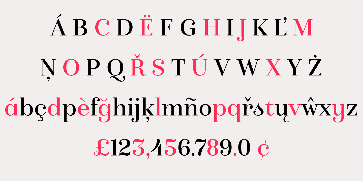 Isabel Font Poster #1