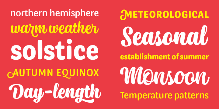 Syrup Font Poster #1