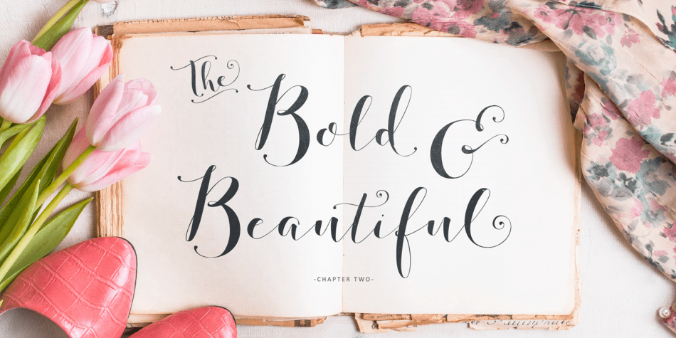 Fashionista Black Font Poster #1