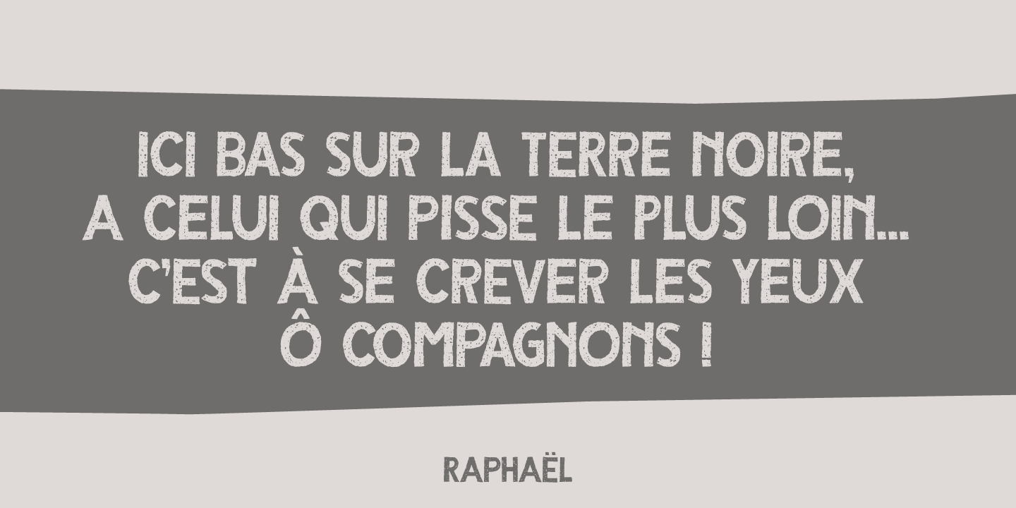 Compagnon Font Poster #1