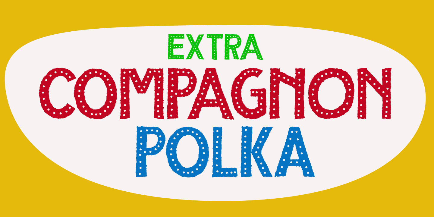 Compagnon Font Poster #1