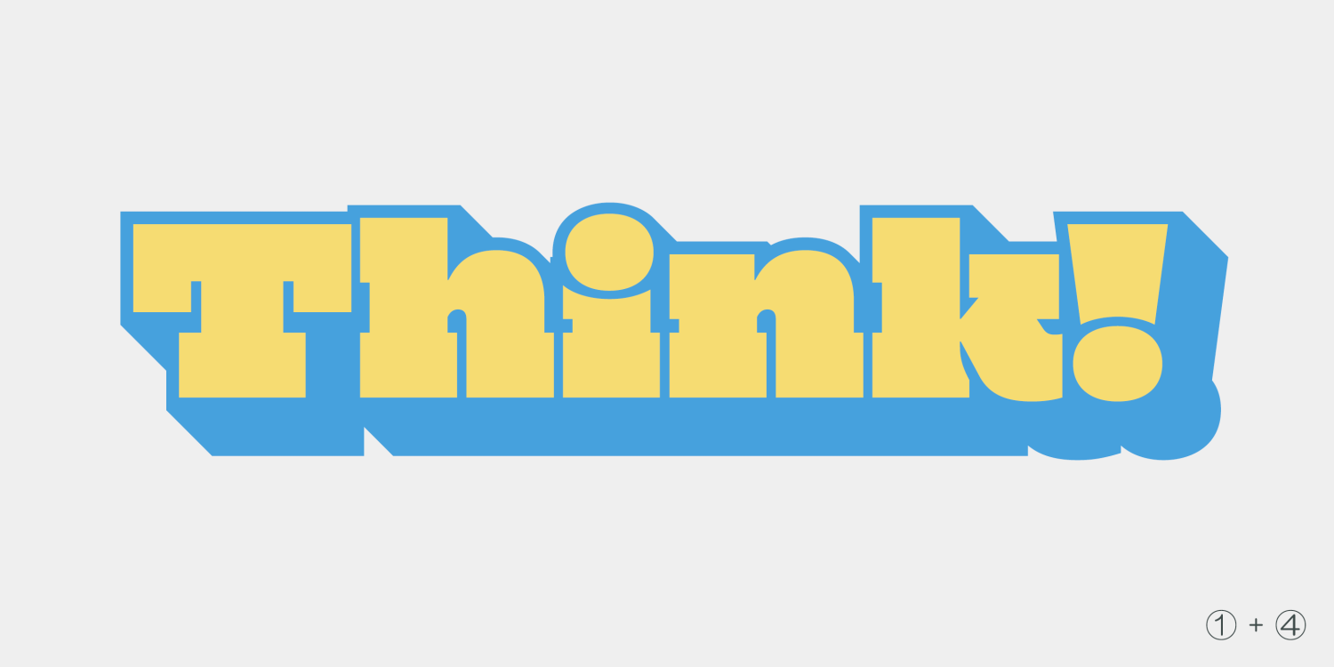 Mighty Slab Font Poster #1