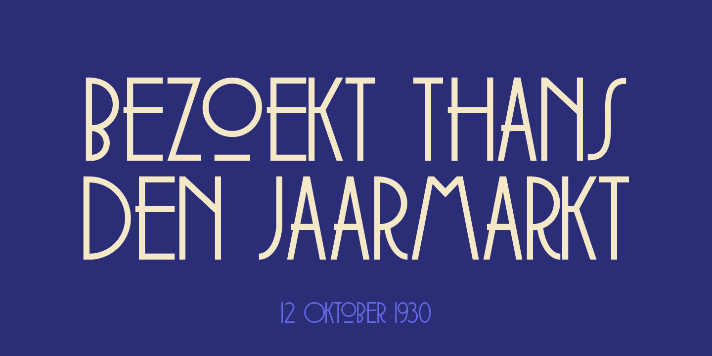 Soerabaja Font Poster #1