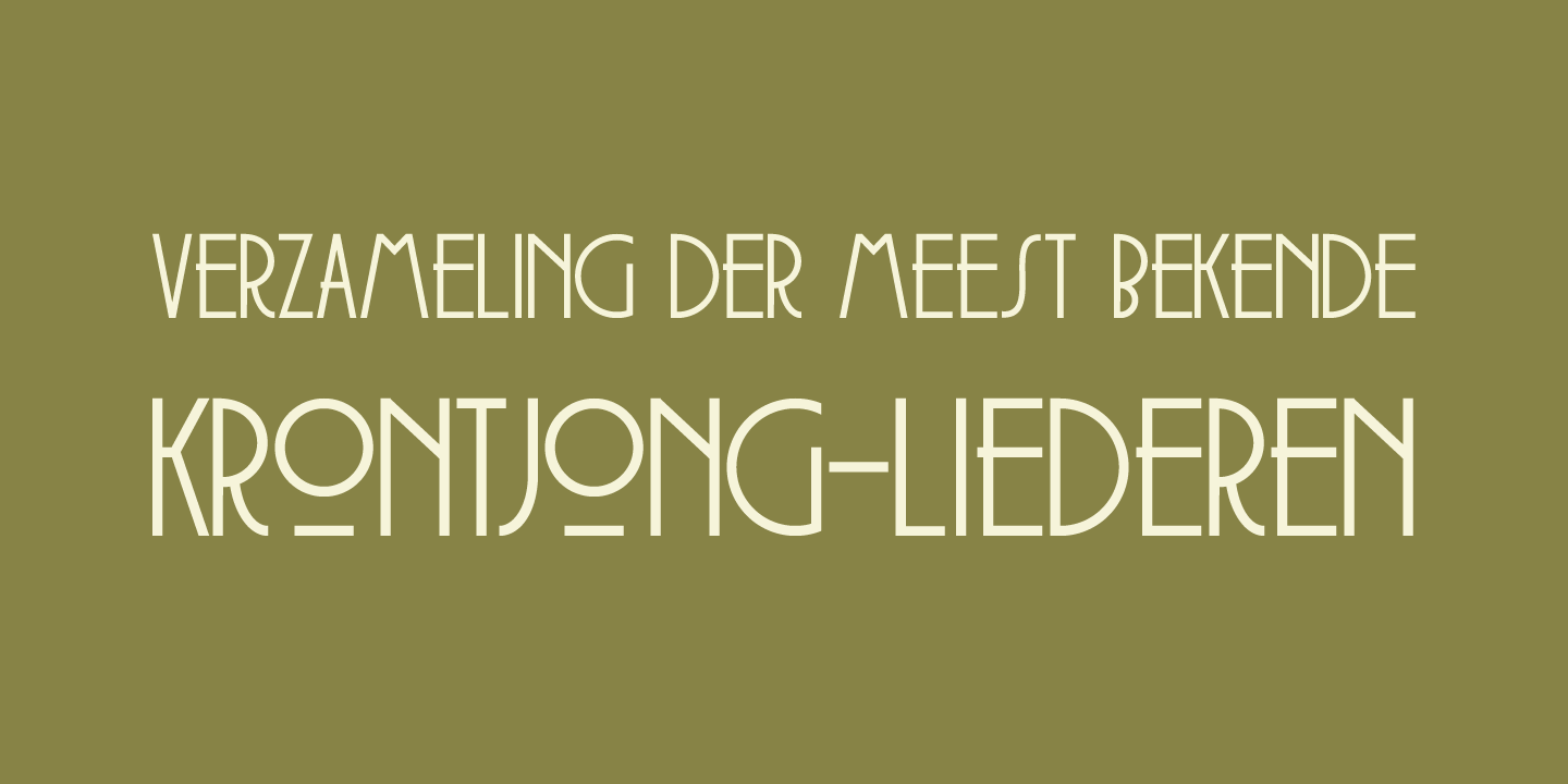 Soerabaja Font Poster #1