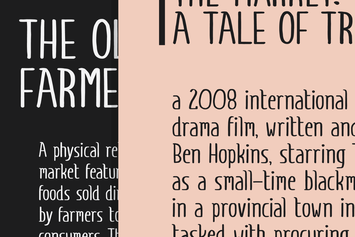 YWFT Estée Font Poster #1