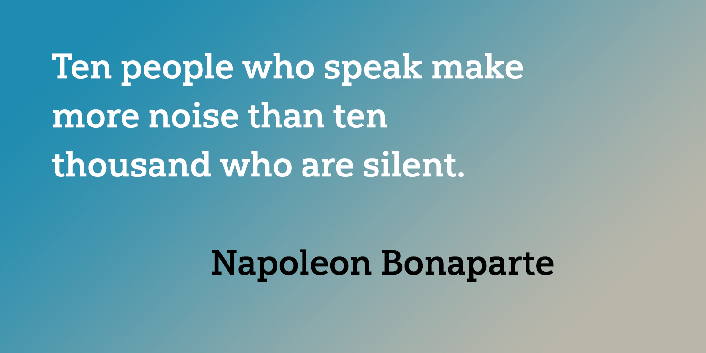 Yorkten Slab Font Poster #1