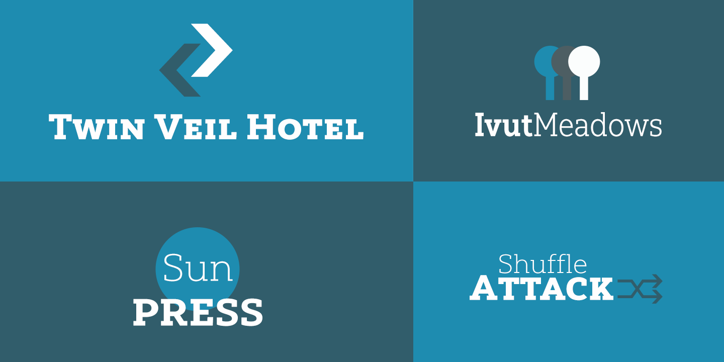 Yorkten Slab Font Poster #1