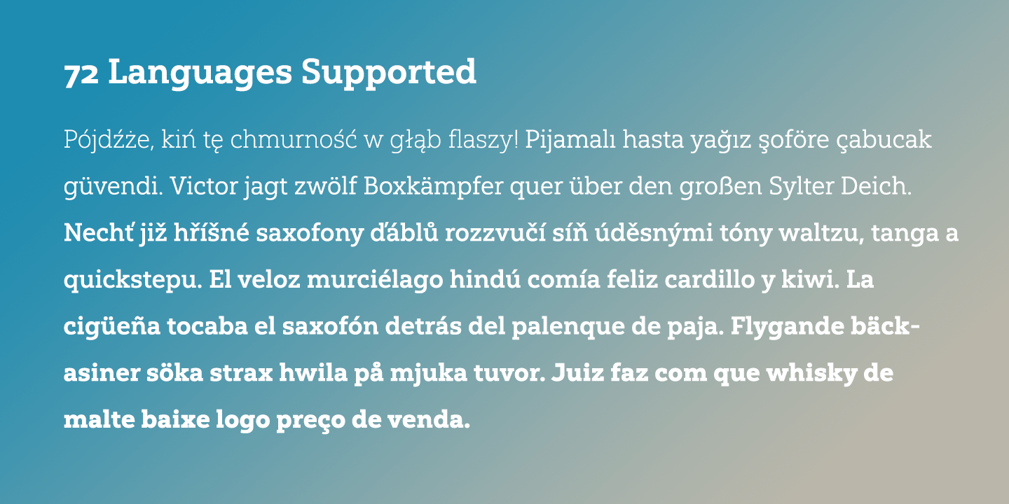 Yorkten Slab Font Poster #1