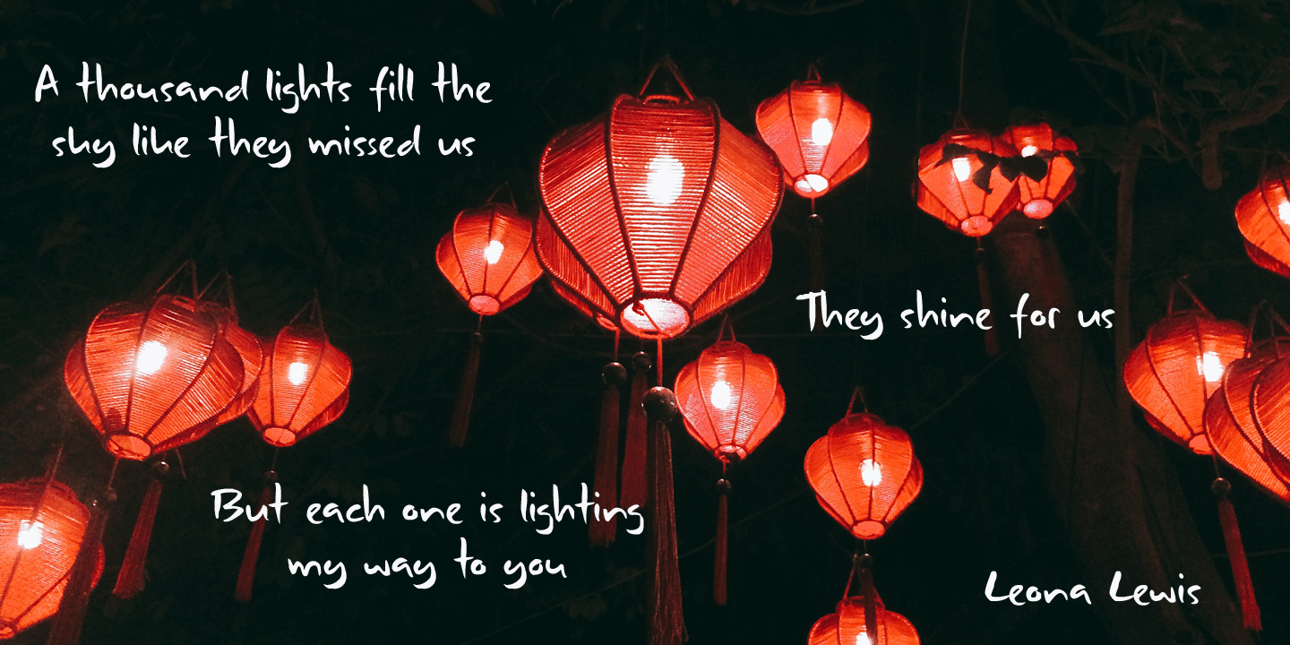 Combustible Font Poster #1