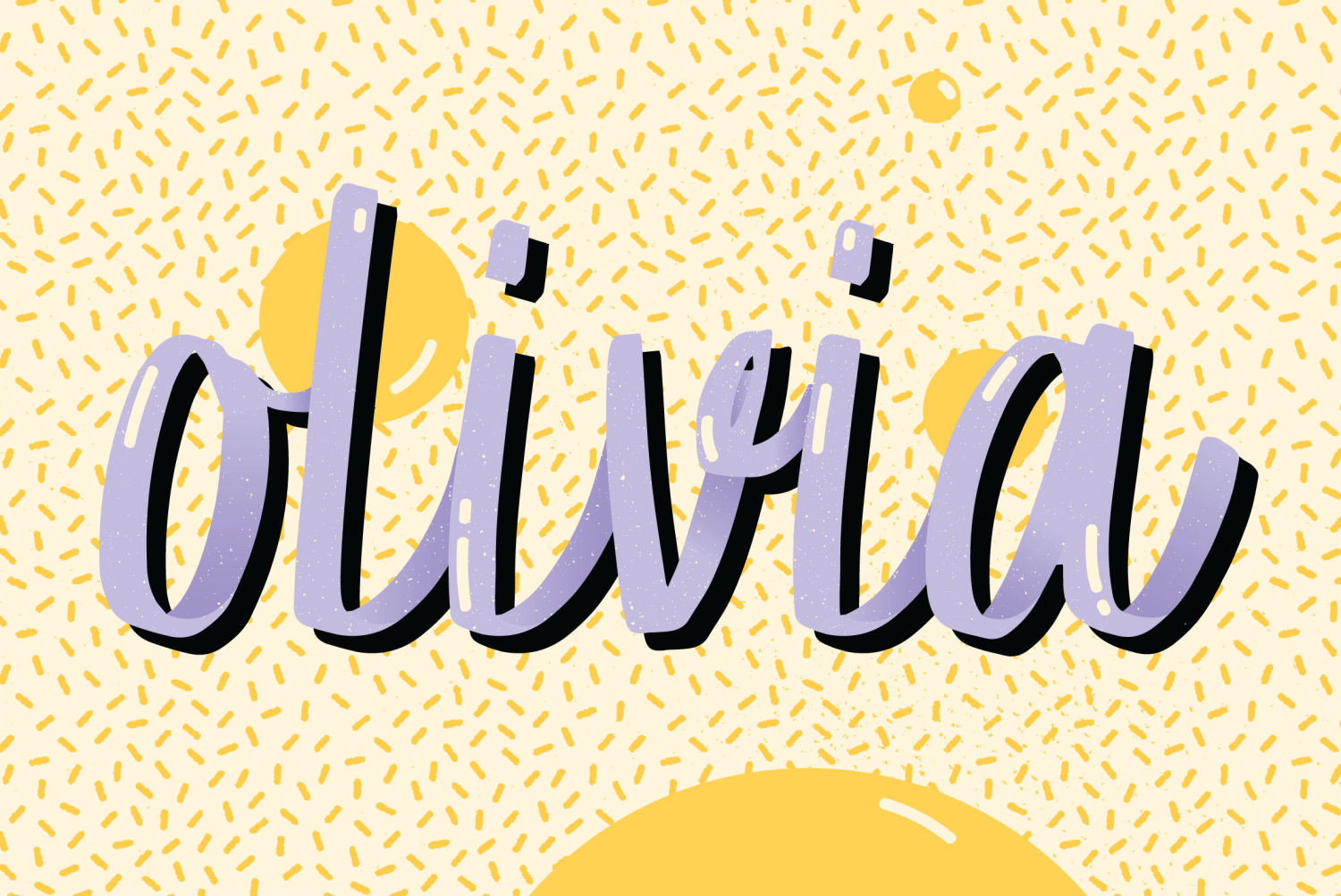 YWFT Olivia Font Poster #1
