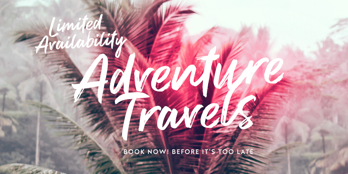 Brush Marker Font Poster #1