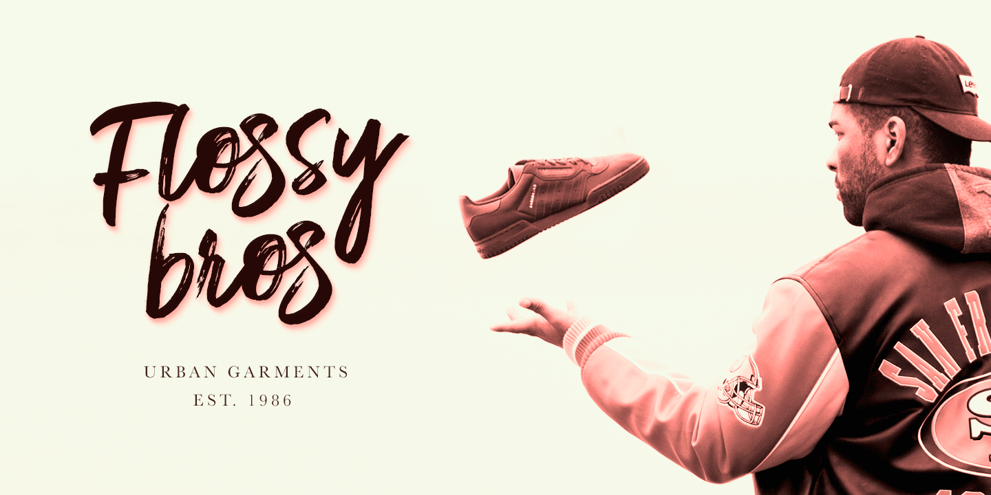 Brush Marker Font Poster #1