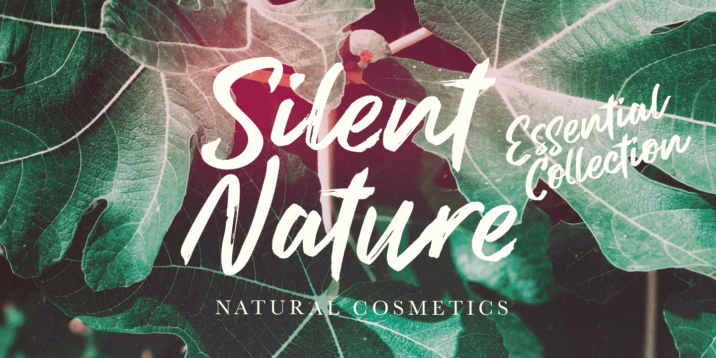 Brush Marker Font Poster #1