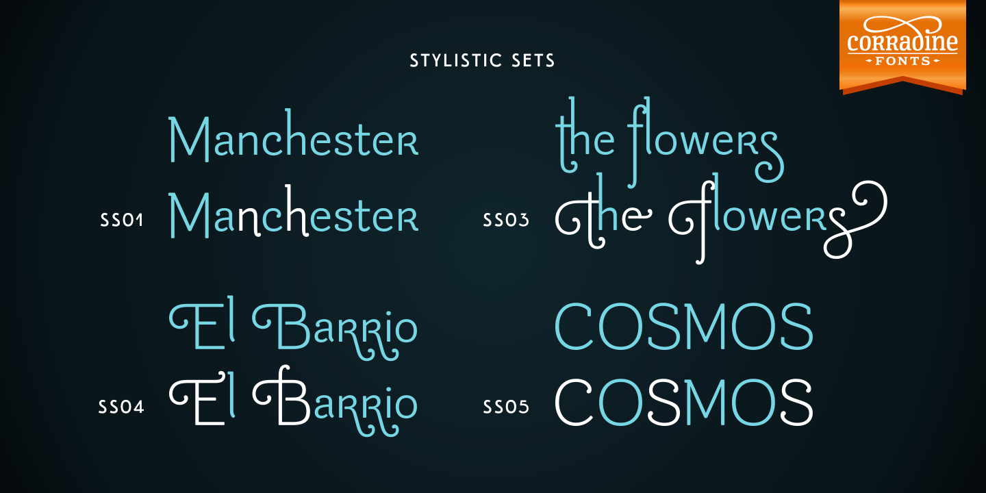 Be Creative Font Poster #1