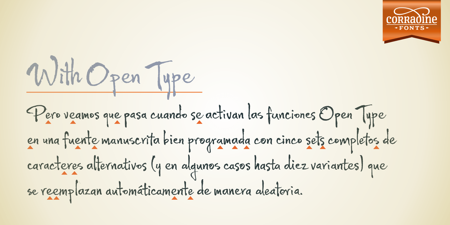 Wild Pen Font Poster #1