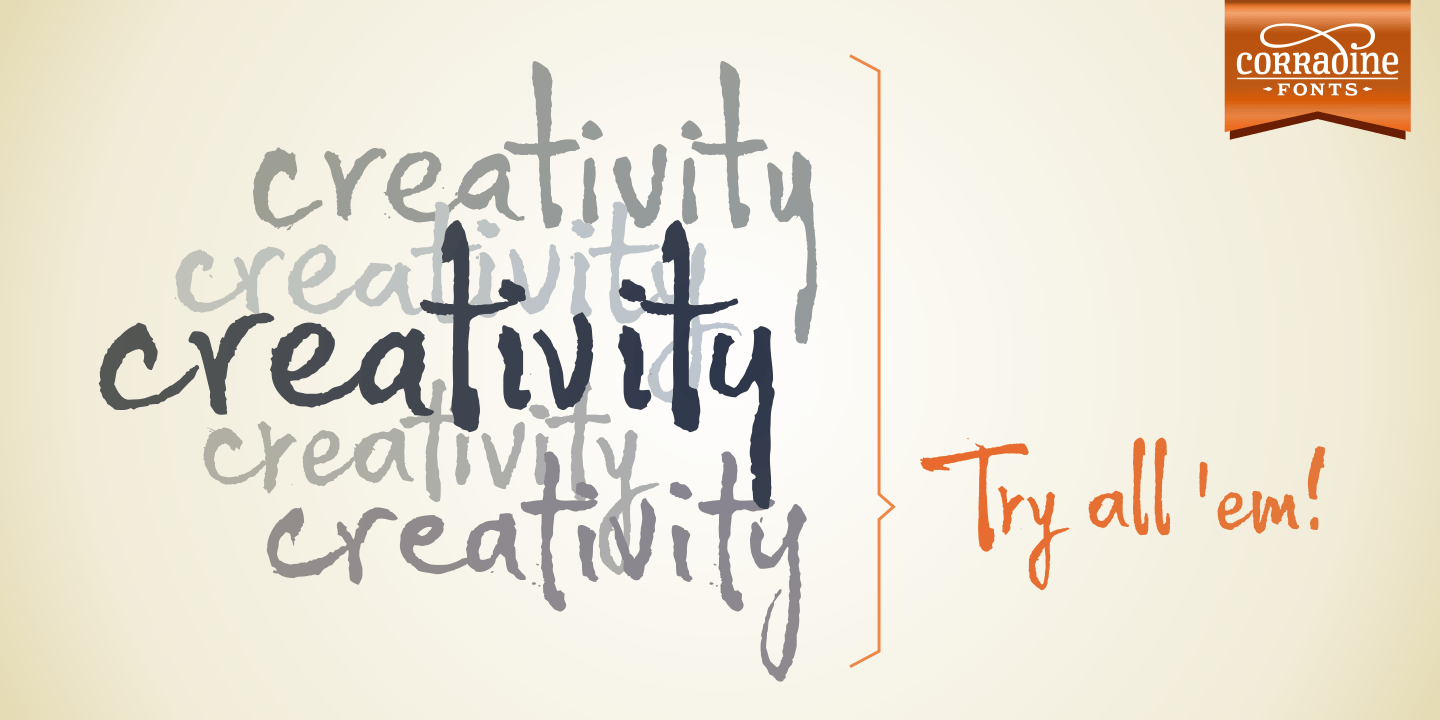 Wild Pen Font Poster #1