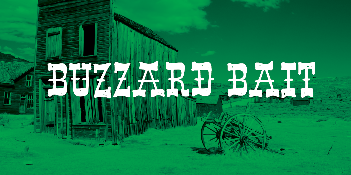 Band Wagon Font Poster #1