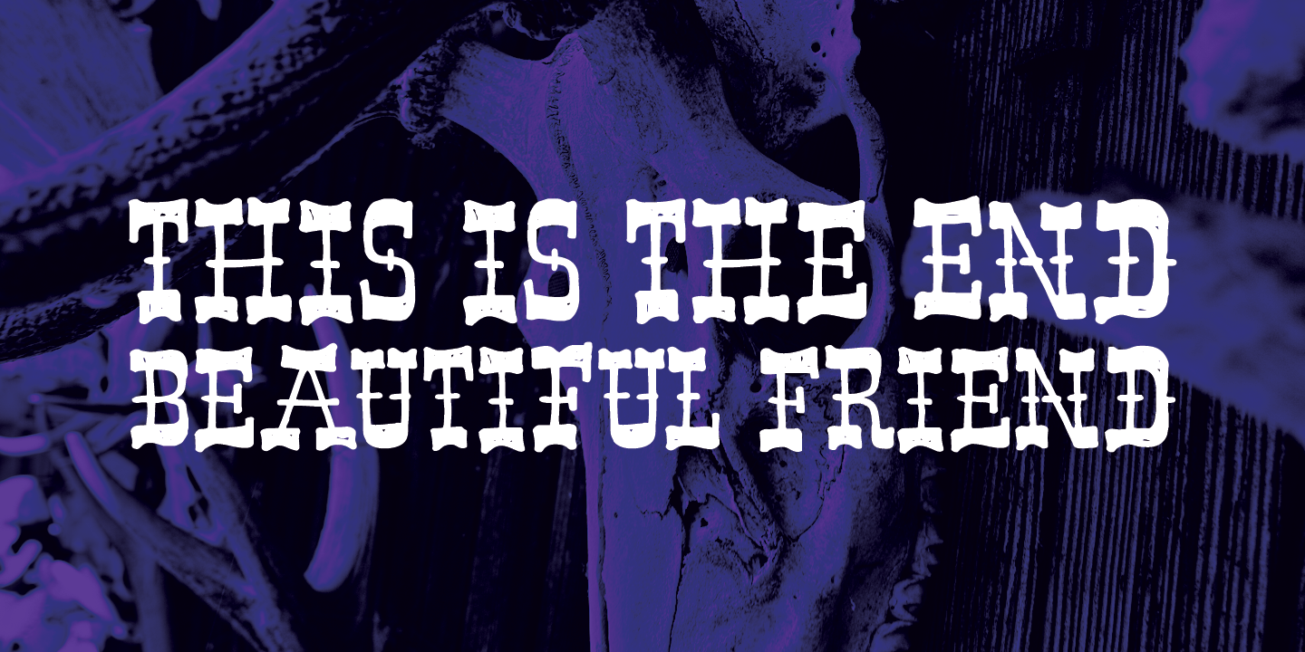 Band Wagon Font Poster #1