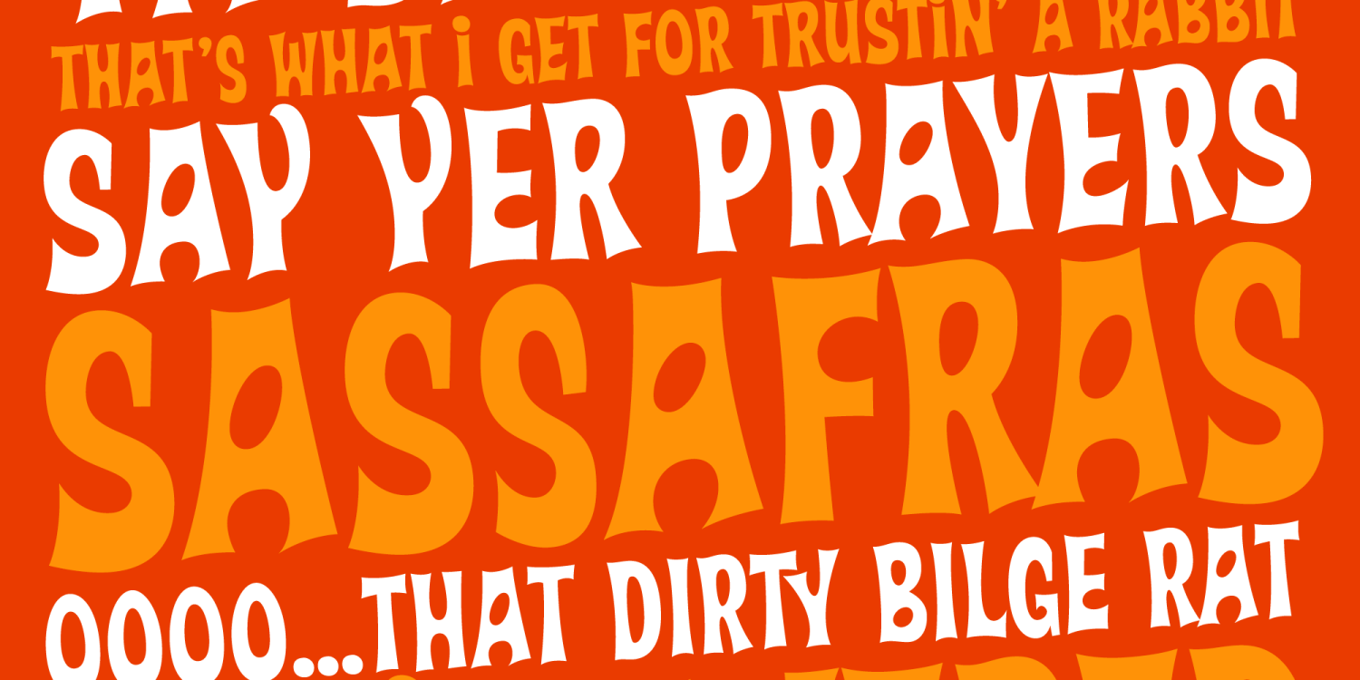 Varmint PB Font Poster #1