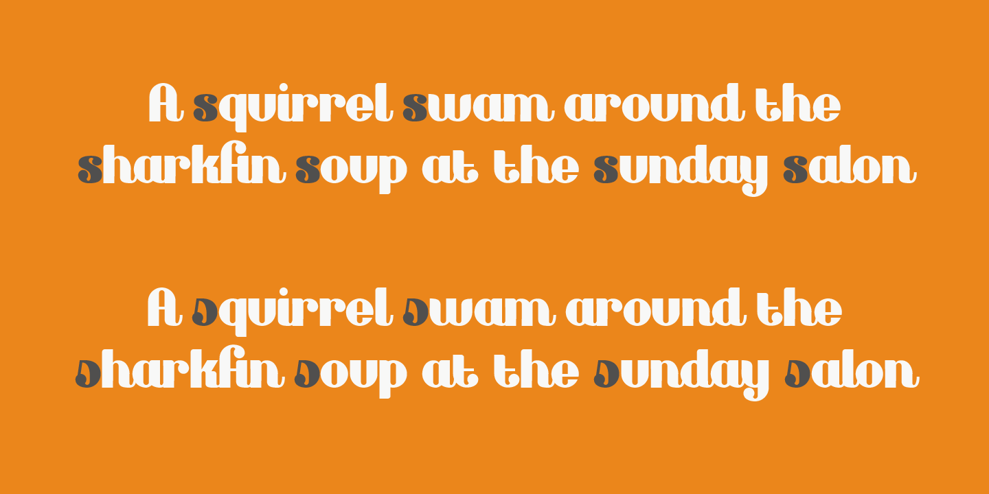 Arancello Font Poster #1