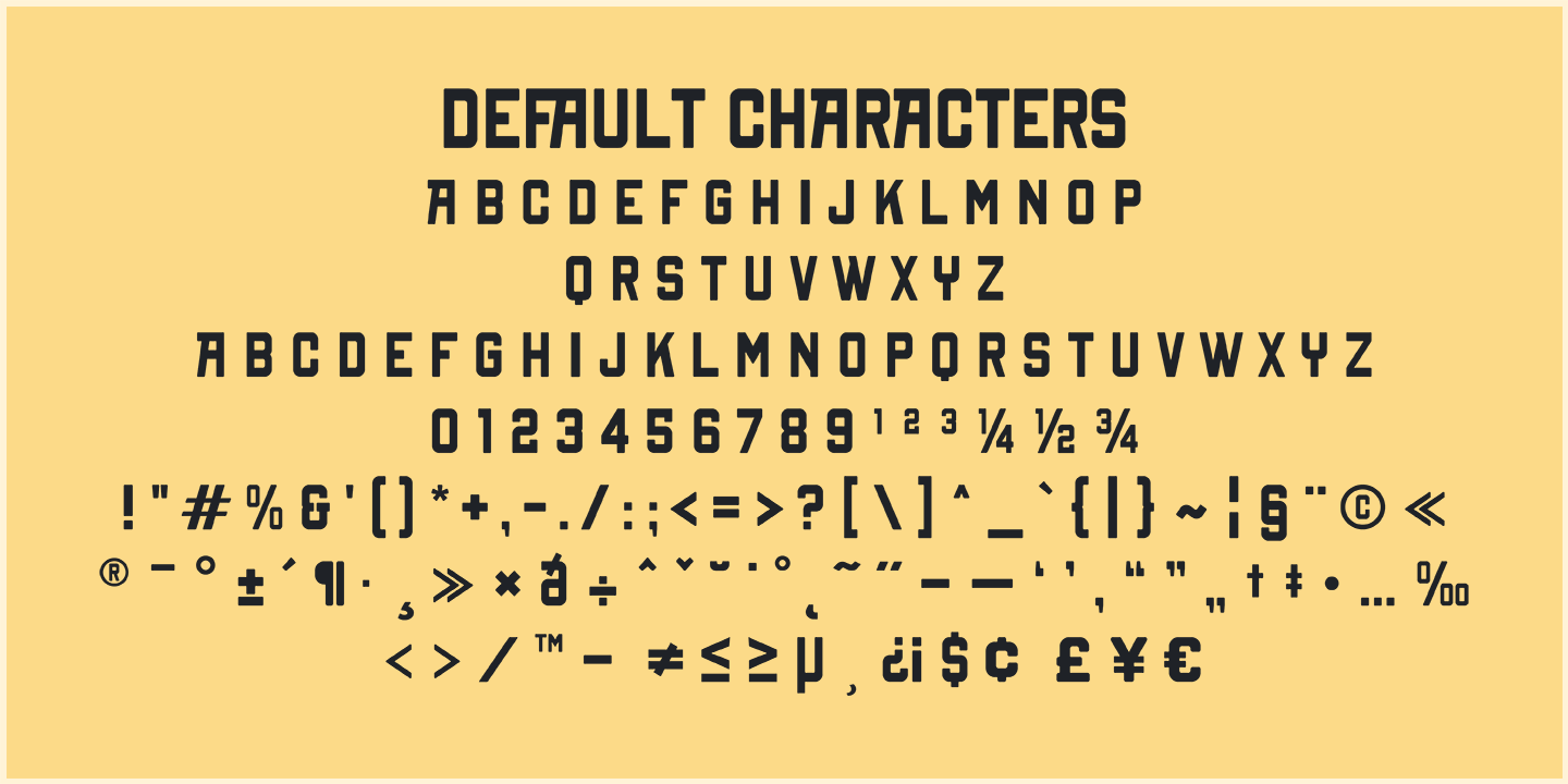 New York Line Font Poster #1