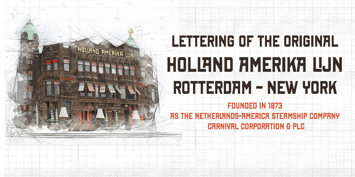 New York Line Font Poster #1