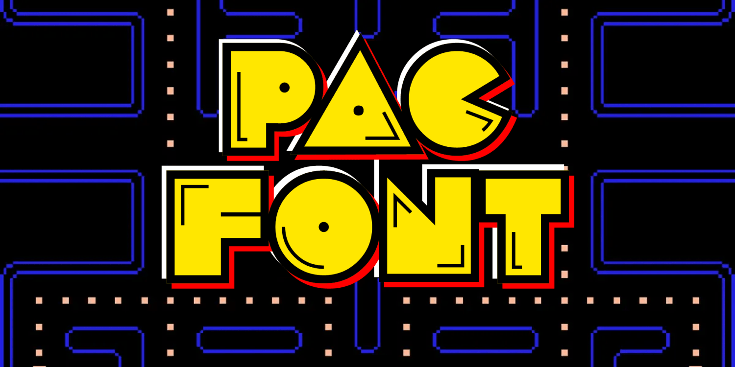 PacFont Font Poster #1