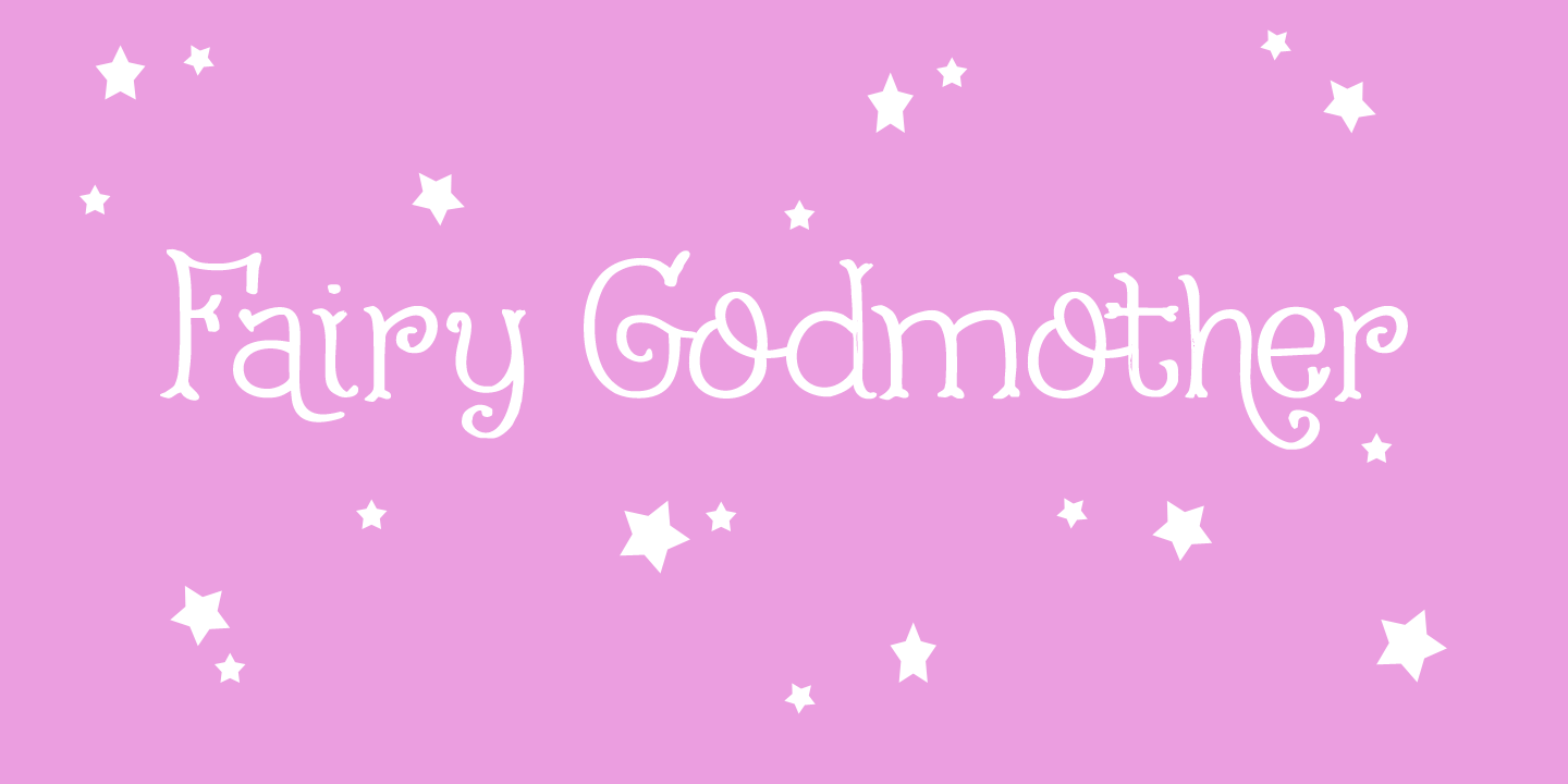 Fairy Godmother Font Poster #1