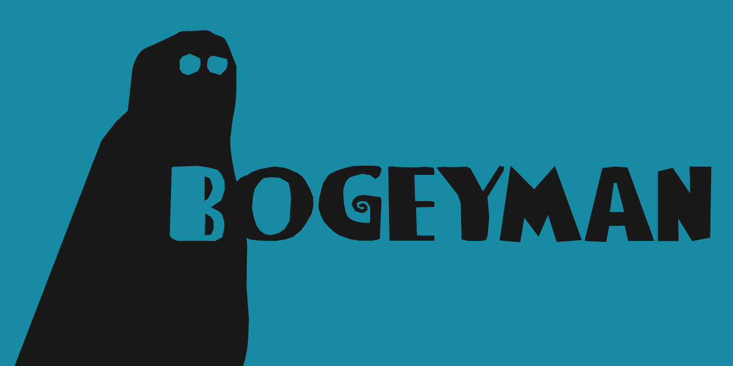 Bogeeman Bogeyman Font Family by Hanoded | Font Bros