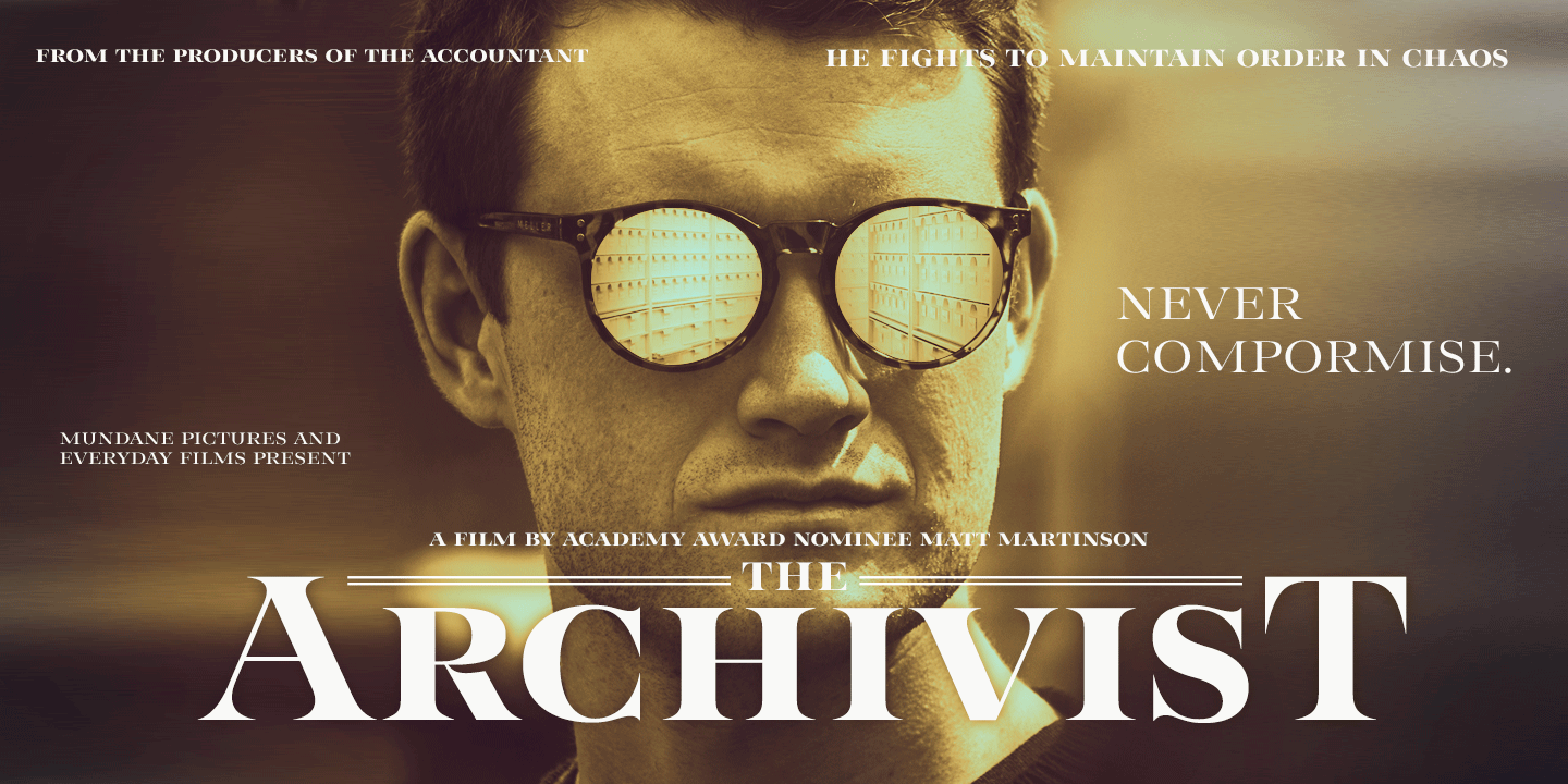 Taurus Font Poster #1