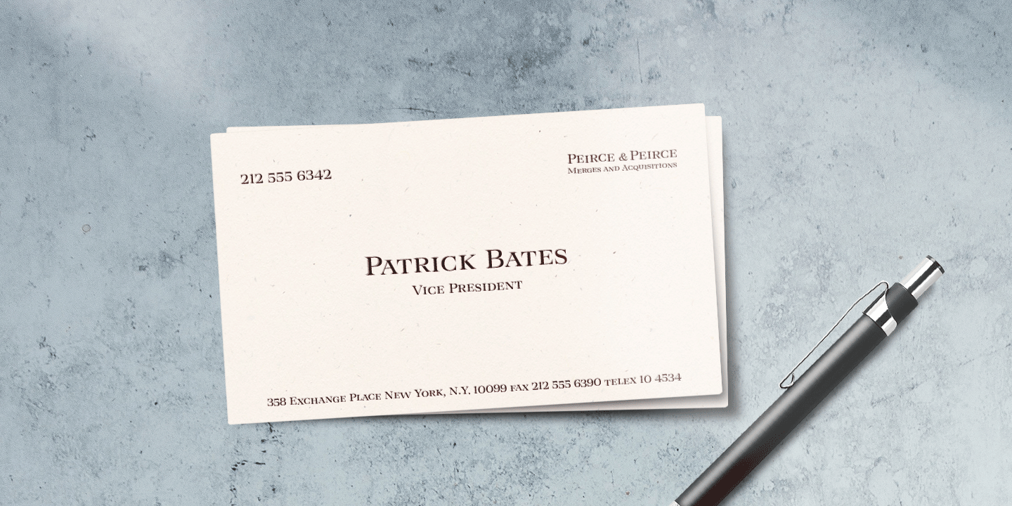 Taurus Font Poster #1