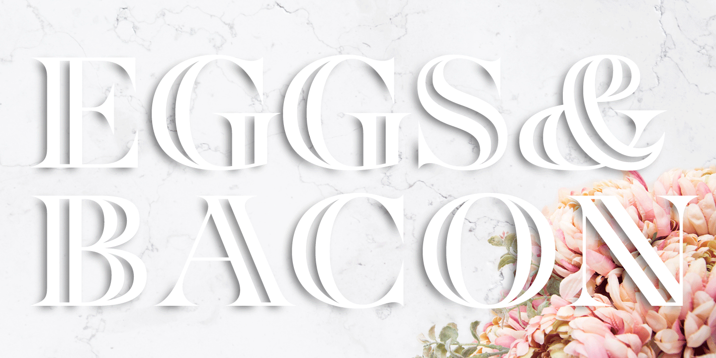 Taurus Font Poster #1