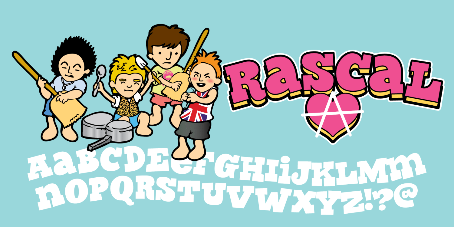 Rascal Font Poster #1