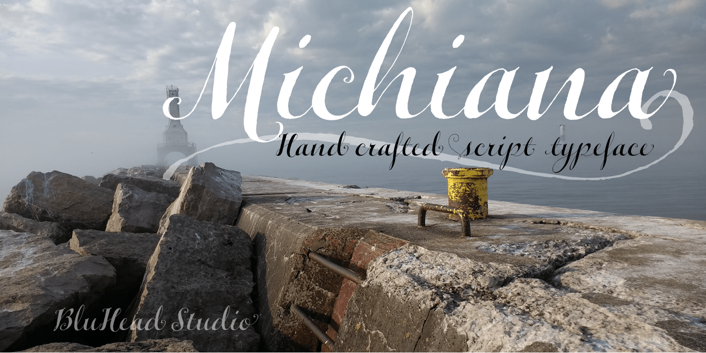 Michiana Pro Font Family Poster