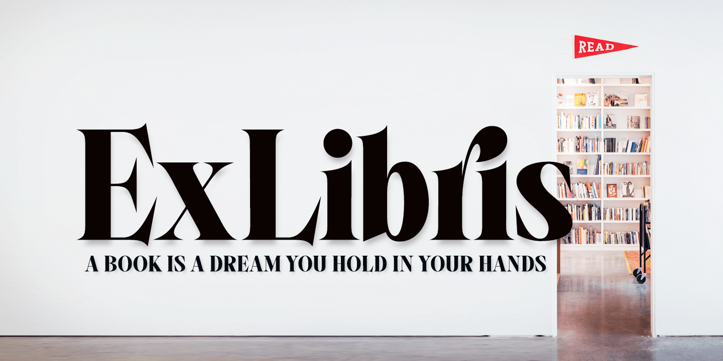 Ex Libris Font Family Poster