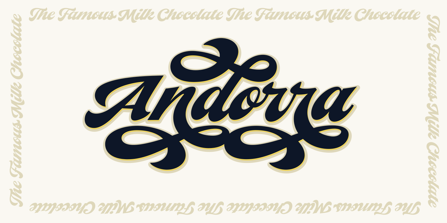 Yes Script Font Poster #1