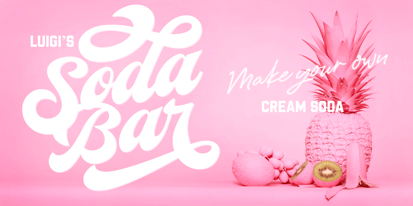 Yes Script Font Poster #1