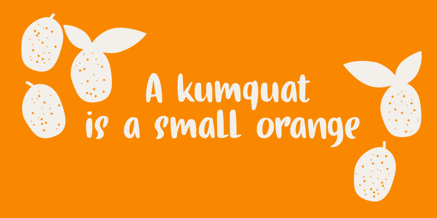 Gingerline Font Poster #1