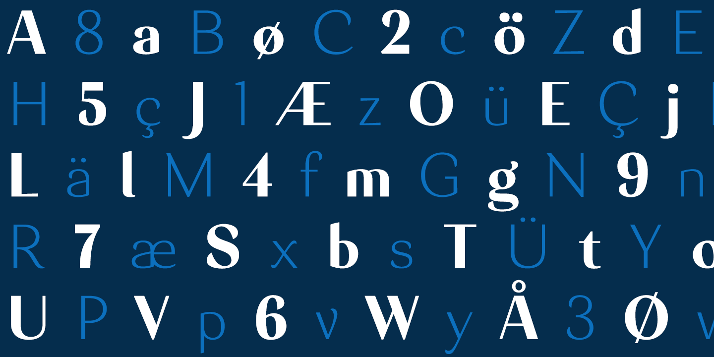 Senlot Font Poster #1