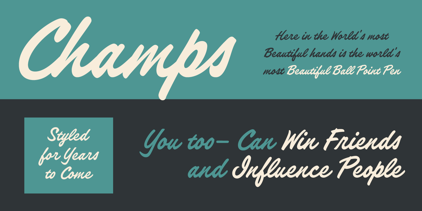 Filmotype Keynote Font Poster #1
