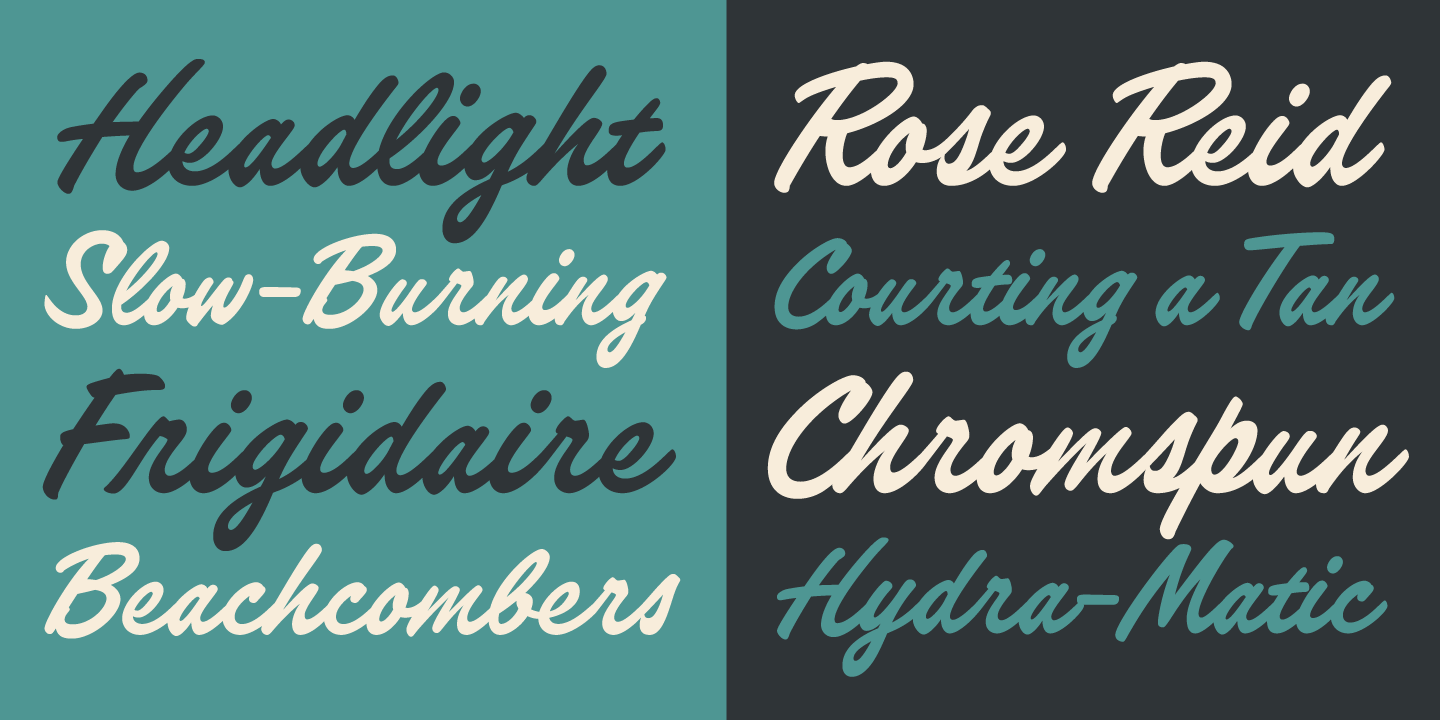 Filmotype Keynote Font Poster #1