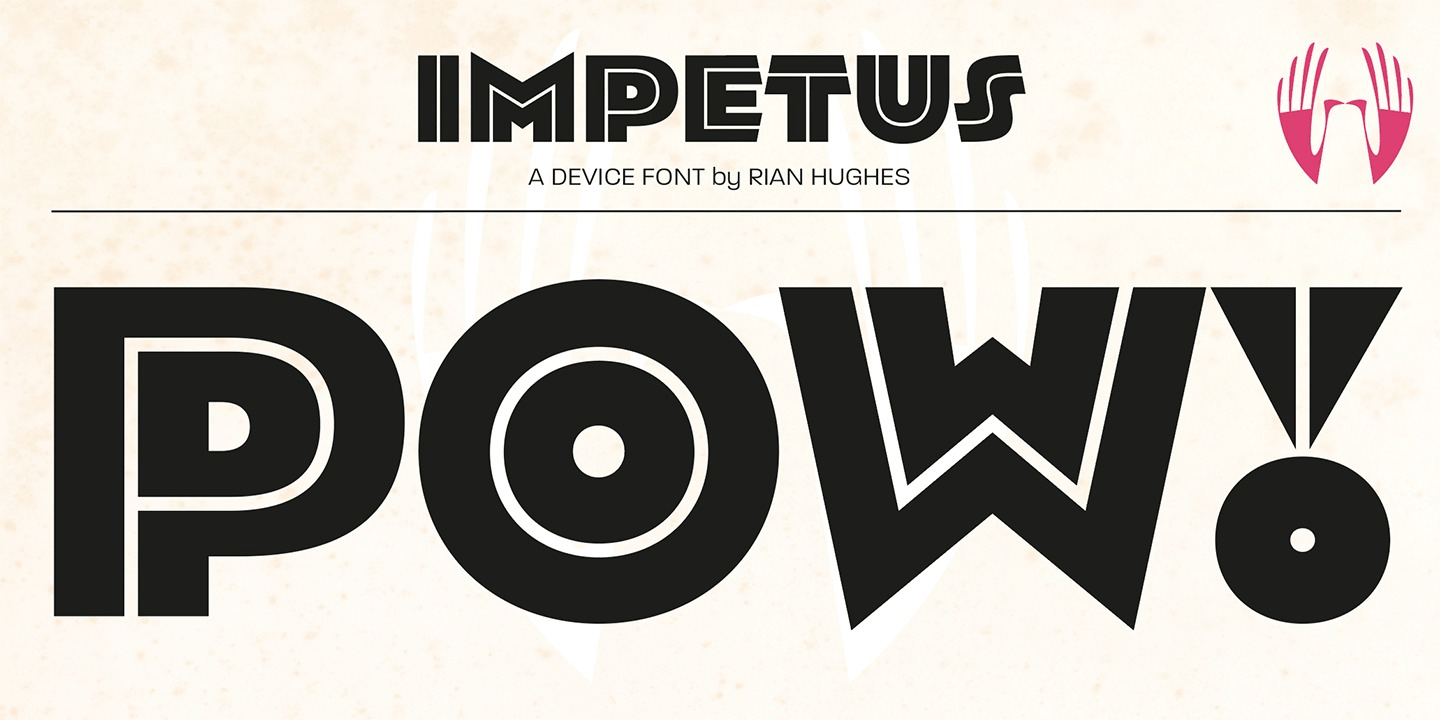 Impetus Font Poster #1
