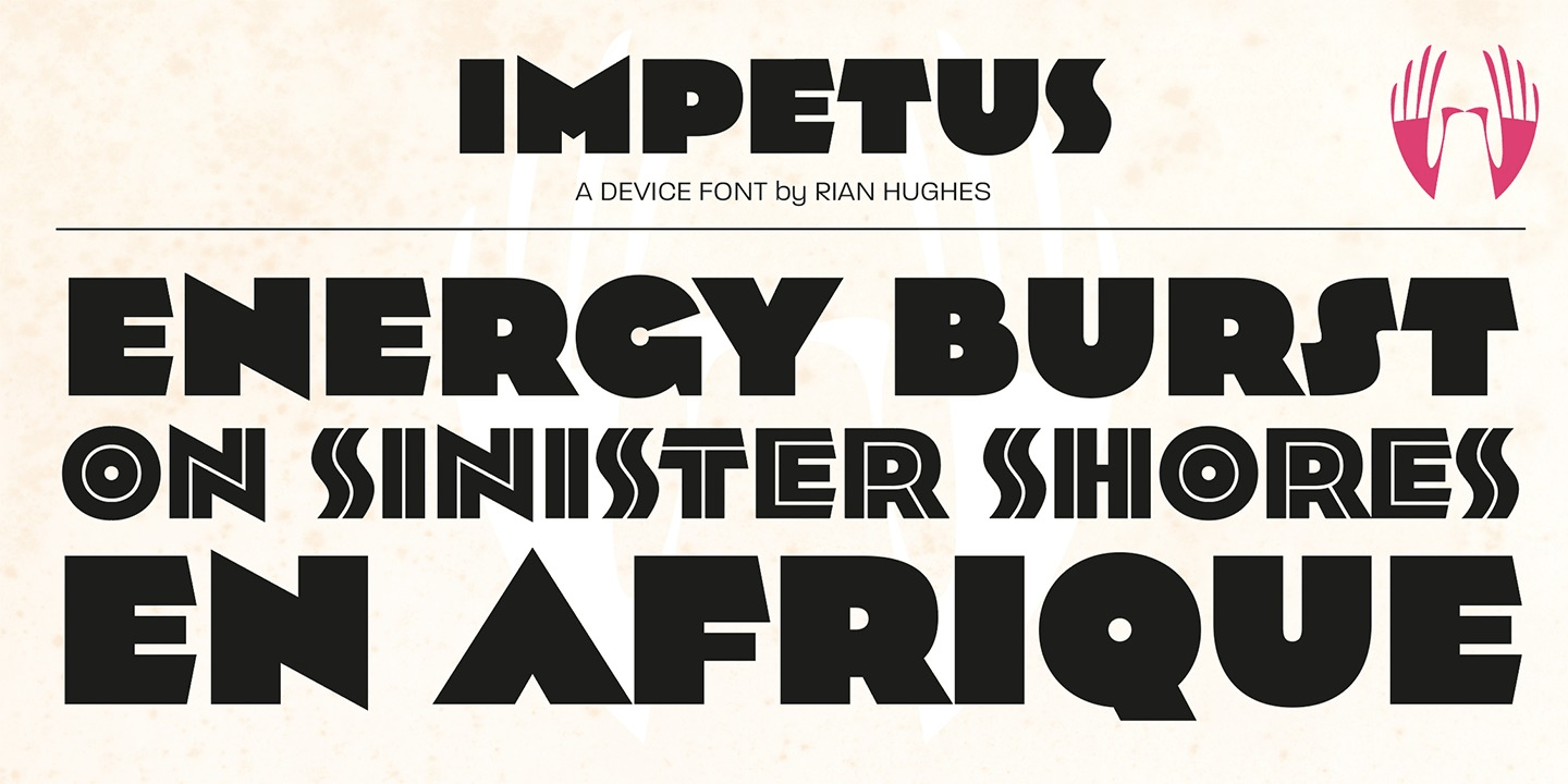 Impetus Font Poster #1