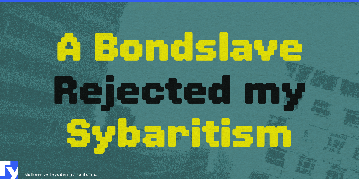 Gulkave Font Poster #1